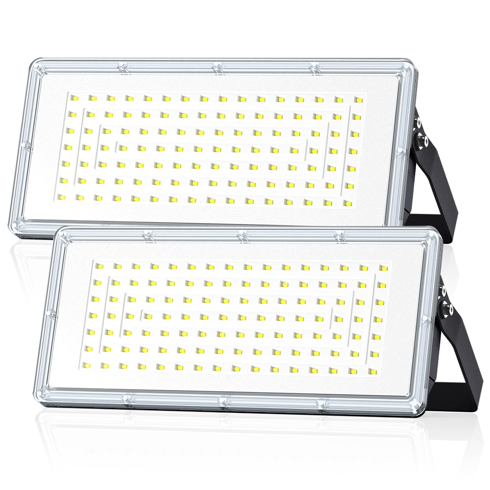 Topaubub Faretto LED da Esterno 100W 10000LM (2 Pezzi)