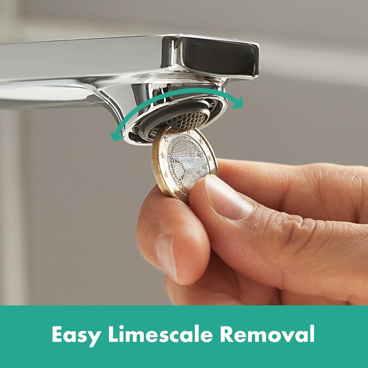 Hansgrohe Rebris E - Rubinetto Lavabo CoolStart Cromo - immagine 4