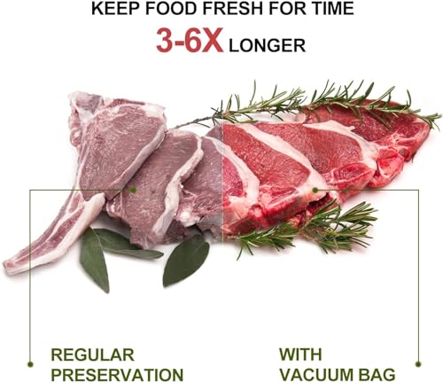 Sacchetti Sottovuoto Alimenti - 6 Rotoli Senza BPA - immagine 3