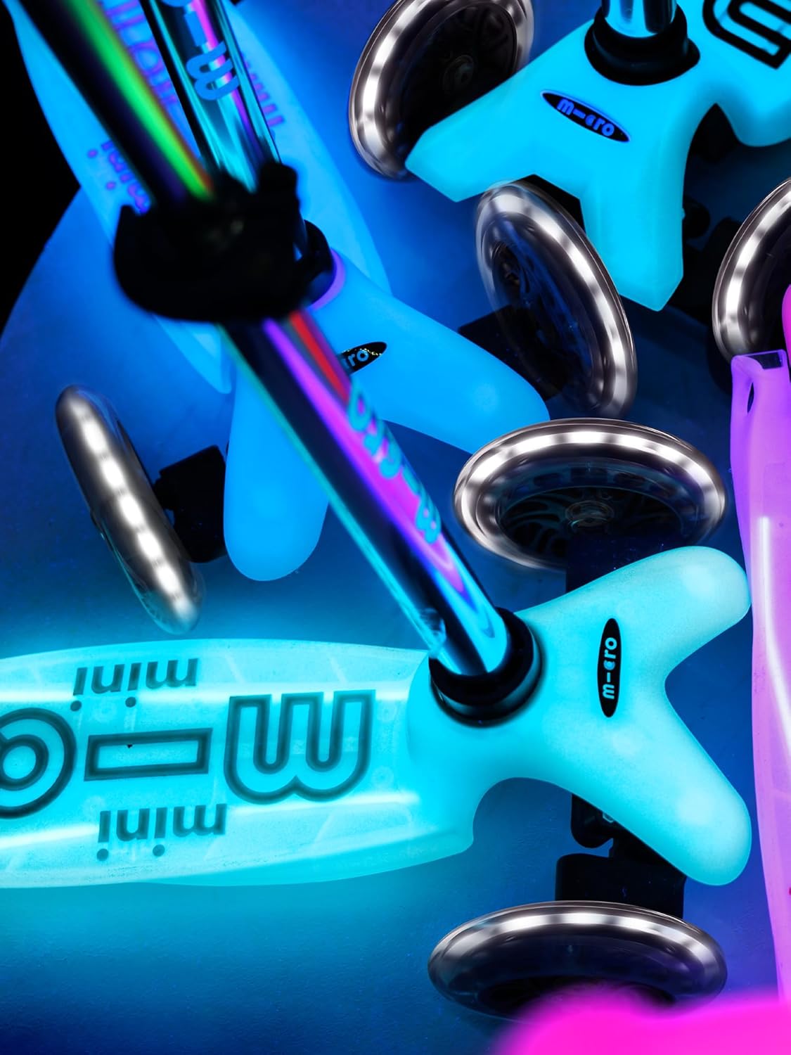 Micro Mini Micro Deluxe Glow LED Plus Glacier Aqua - immagine 7