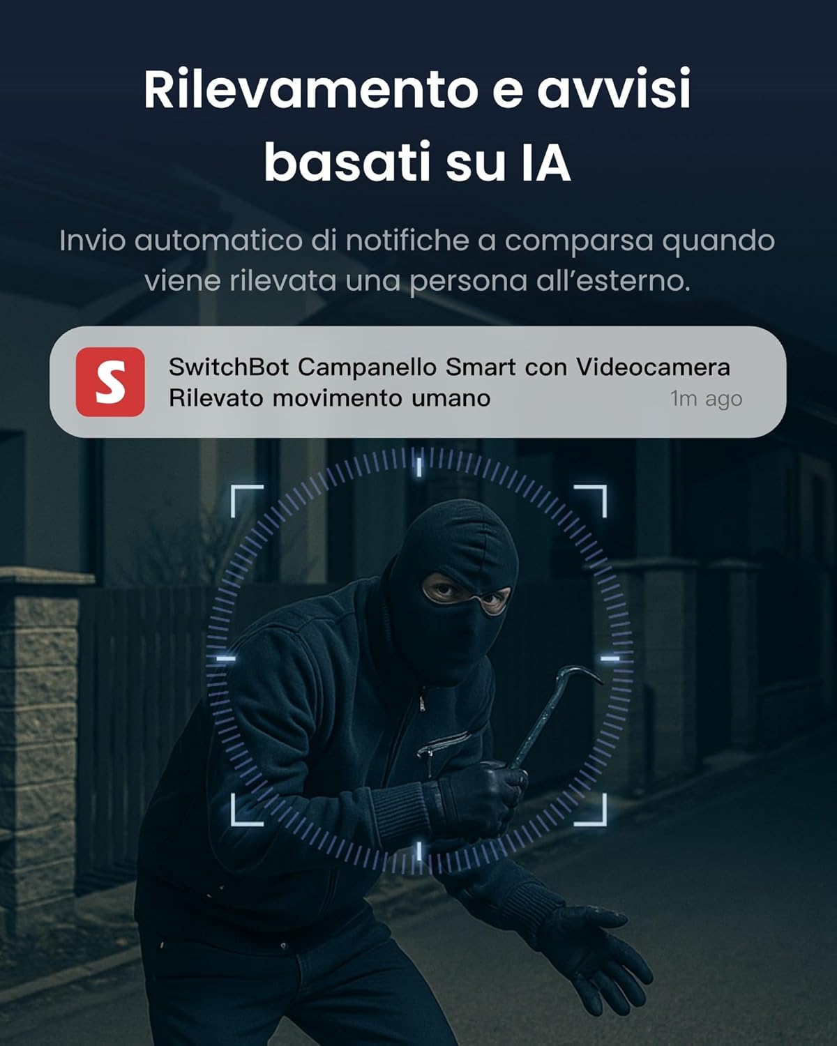 Switchbot Videocitofono WiFi 2K con Schermo 4,3'' - immagine 7