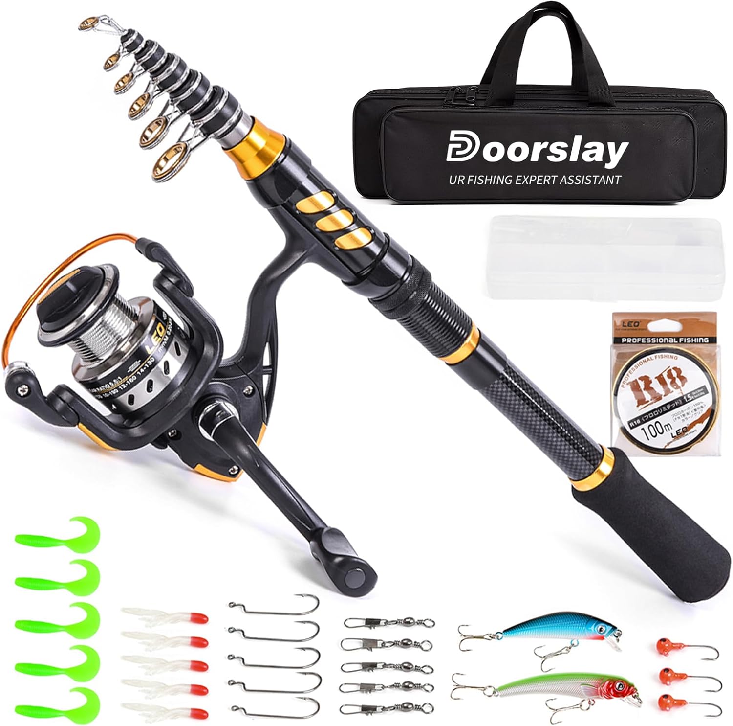 Doorslay Set da Pesca Portatile Completo - immagine 1