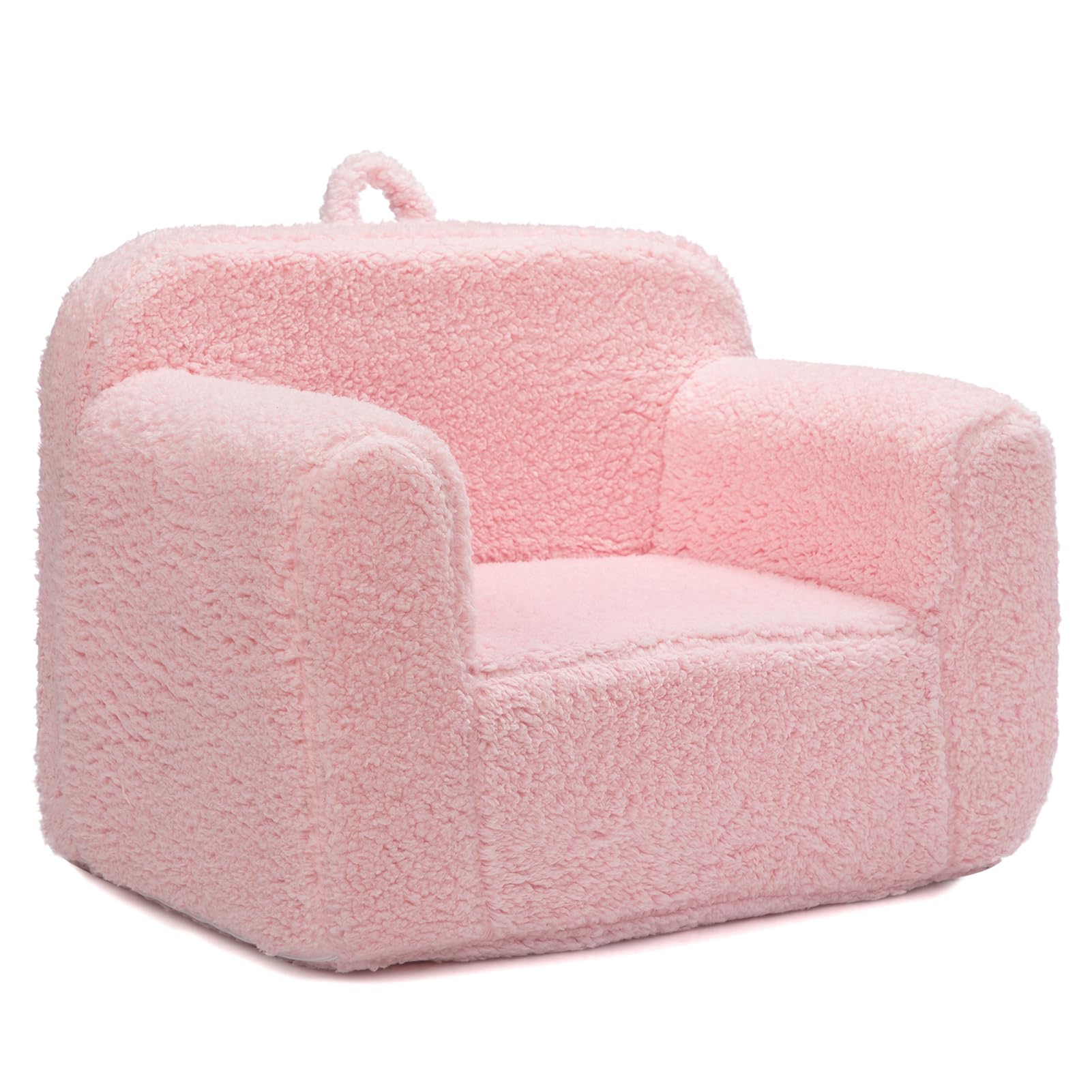Bejoy Poltroncina per Bambini Ultra-Morbida Rosa