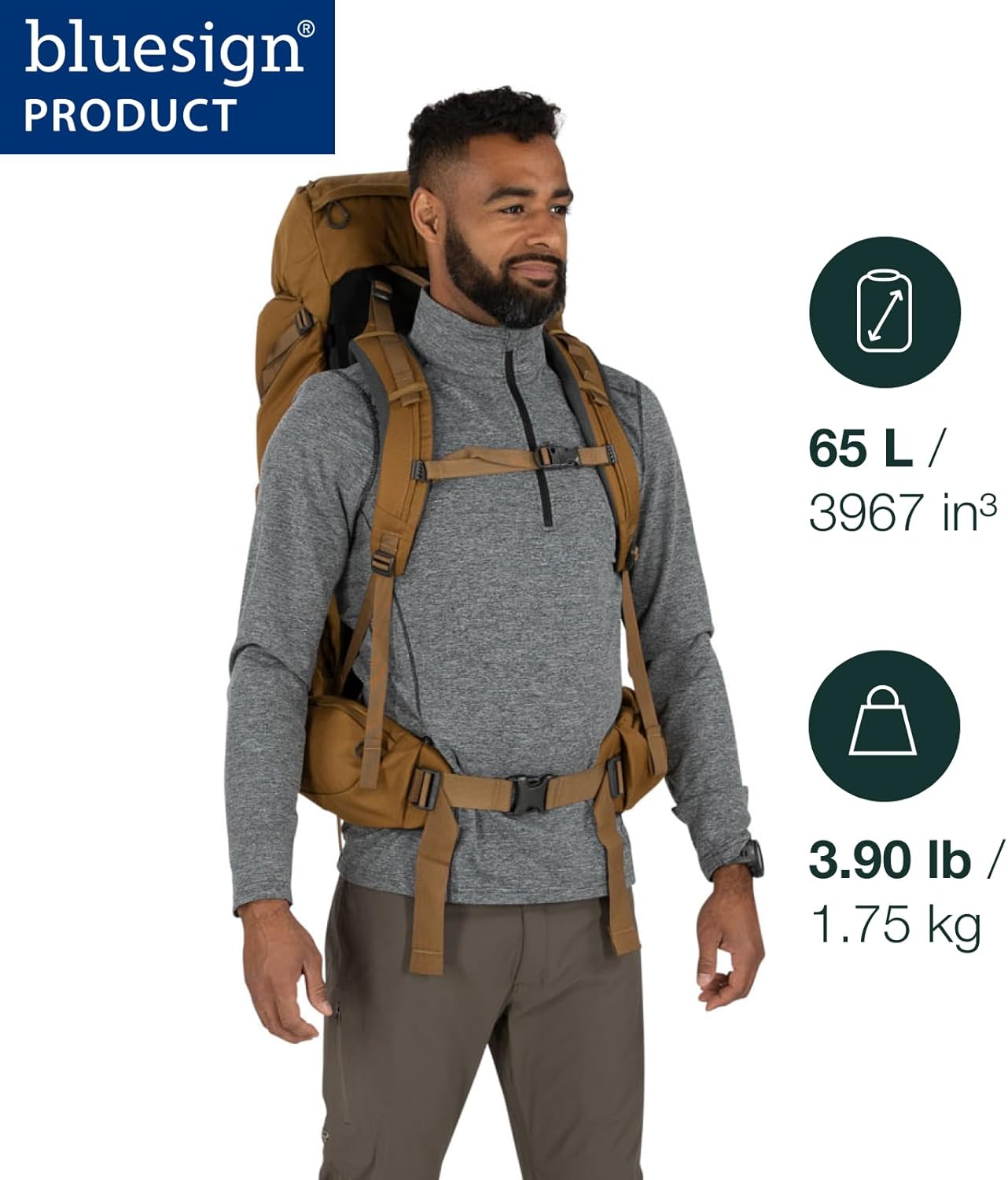 Osprey, Rook, zaino da uomo da 65 l - immagine 4