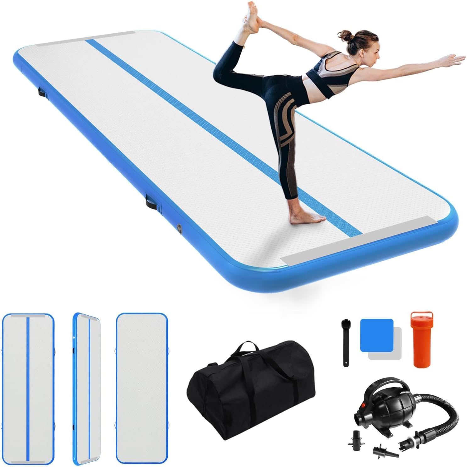 Ibatms Tappeto Gonfiabile Tumbling Air Matte - immagine 1