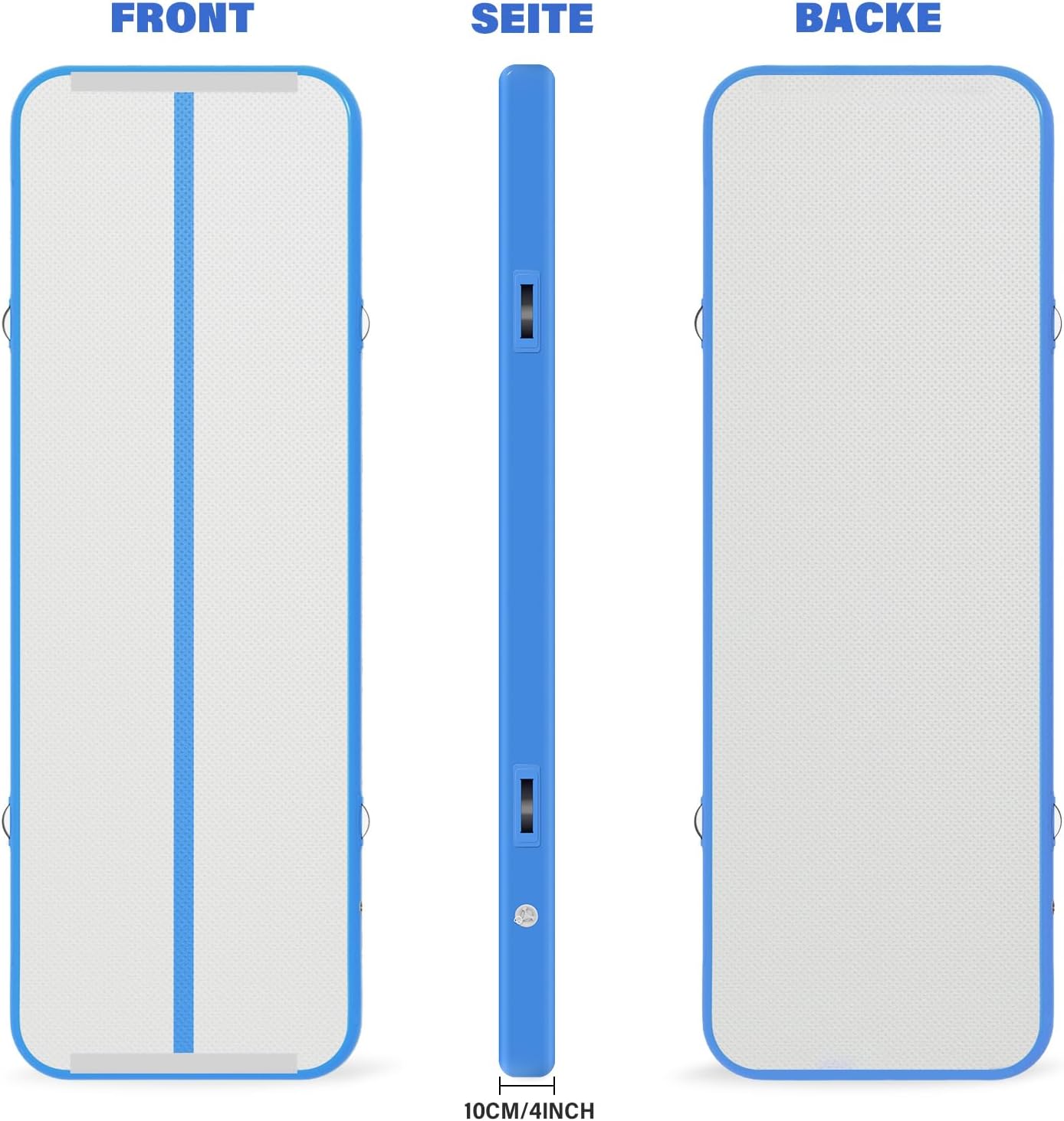 Ibatms Tappeto Gonfiabile Tumbling Air Matte - immagine 3
