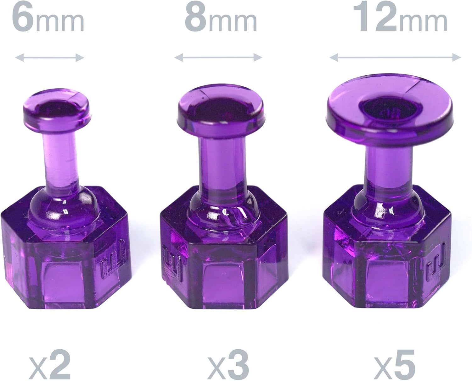 Midiar Hagel - Set Adattatori Adesivi n. 5, 100 pezzi - immagine 2