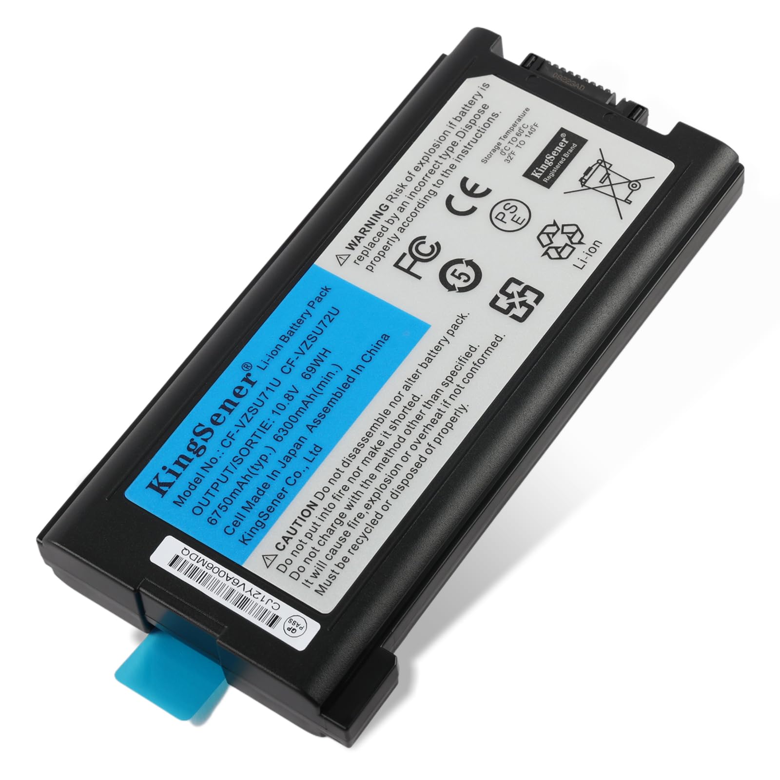 Batteria CF-VZSU71U per Panasonic Toughbook (10.8V 69WH)