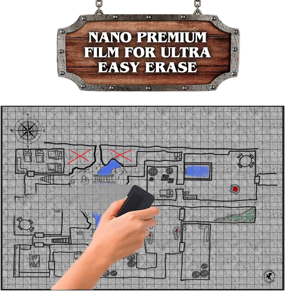 Power Beast Dungeon - 2x Grid Game Mat per D&D - immagine 5