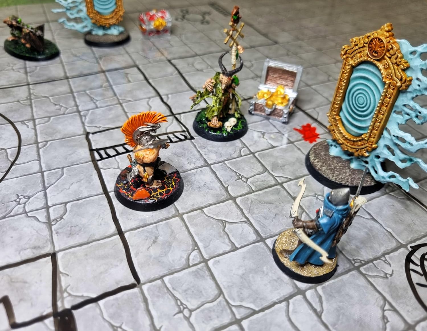 Power Beast Dungeon - 2x Grid Game Mat per D&D - immagine 6