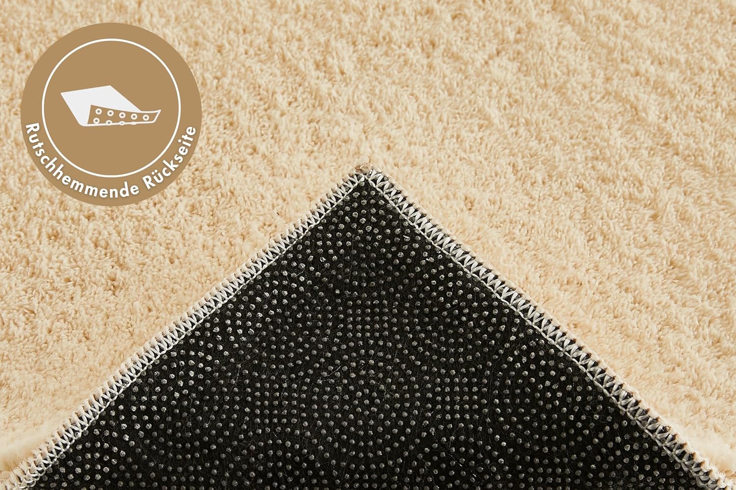 Andiamo Tappeto Arezzo Lavabile 80x200 cm, Crema - immagine 5