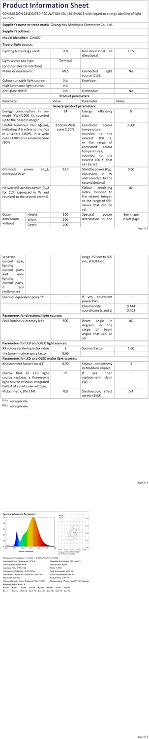 Klighten Applique LED Dimmerabile 24W IP65, Anthrazit - immagine 10