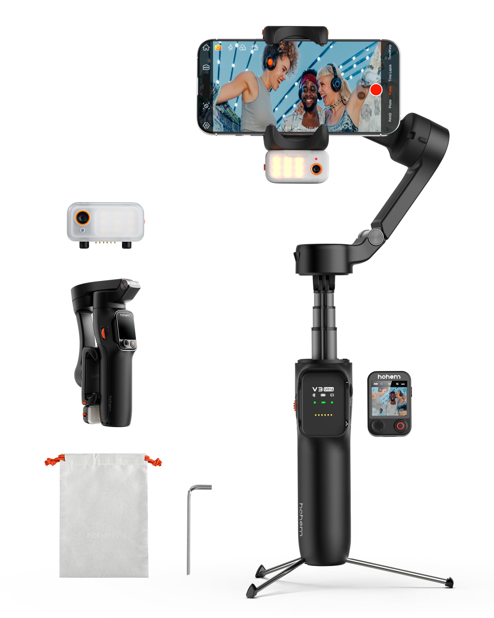 Hohem iSteady V3 Ultra Stabilizzatore per iPhone