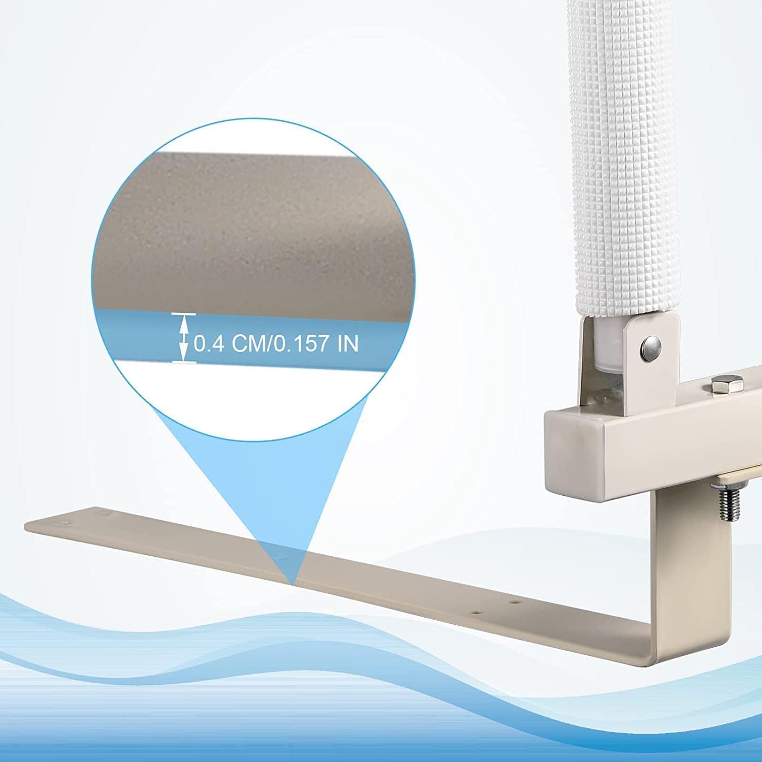 Aomdom Sponda Letto Pieghevole 97x40cm - immagine 6