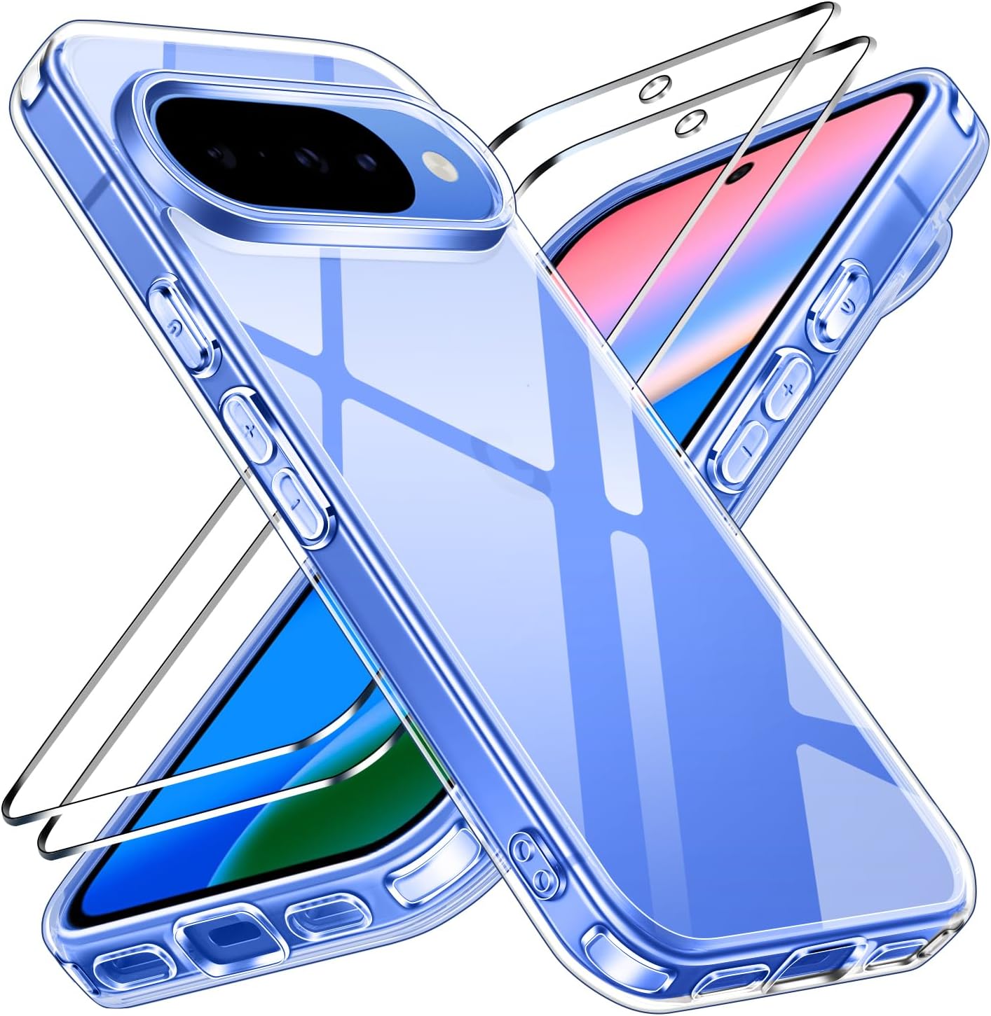 Ivoler Cover Trasparente per Google Pixel 10 - immagine 1