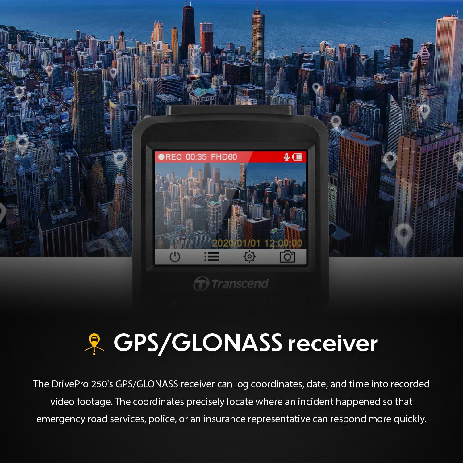 DASHCAM 64GB DRIVEPRO 250 - immagine 7