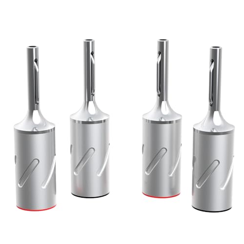 Monosaudio 4 Pezzi Spina a Banana B801R per Altoparlante