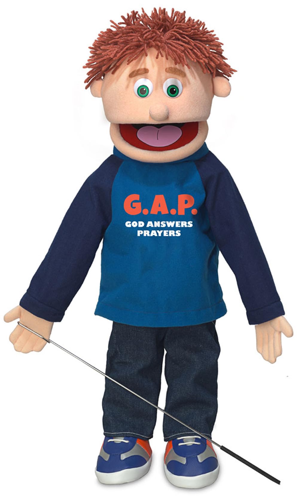 God Answers Prayers | 25" Full Body Boy Puppet by Silly Puppets