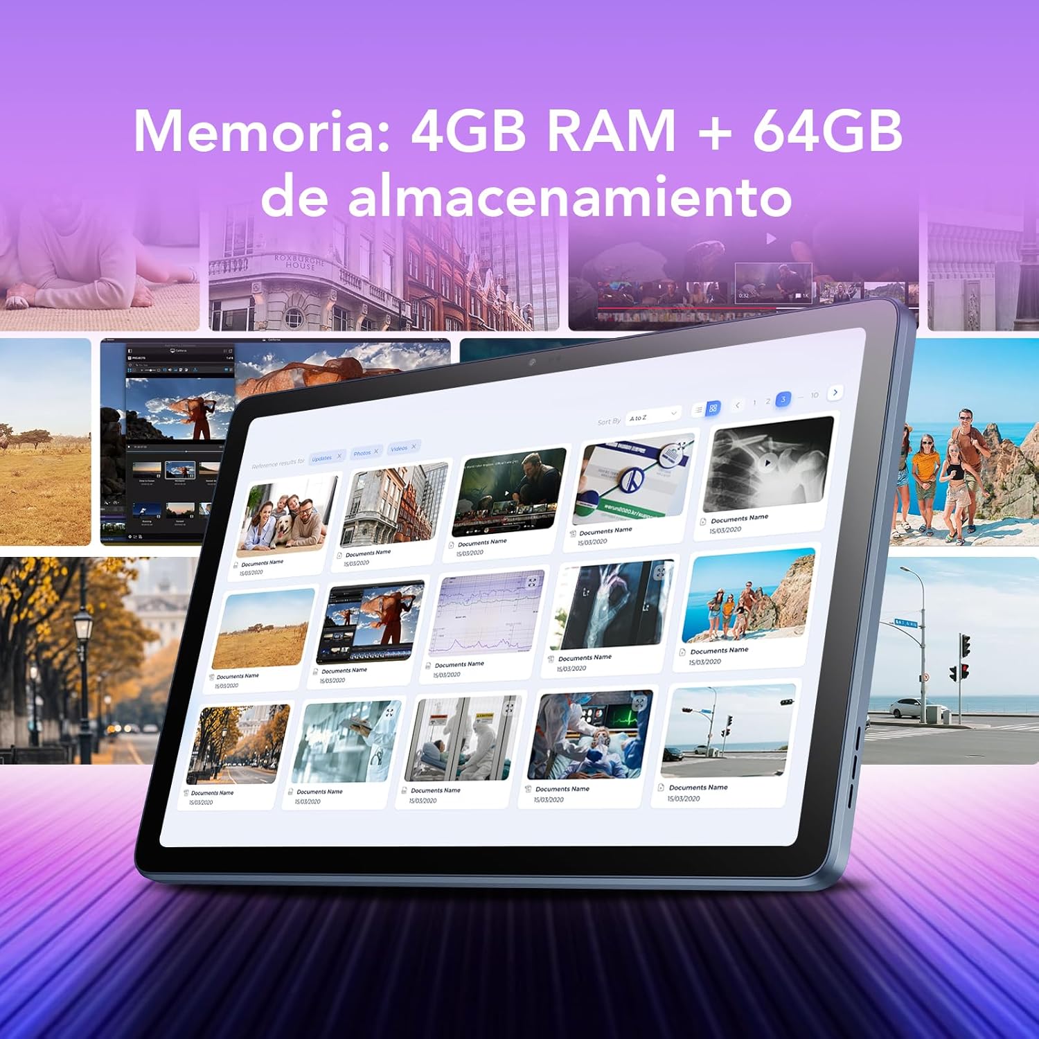 Tcl Tablet Tab 10 Gen 4 - Schermo IPS 10,1" - immagine 5