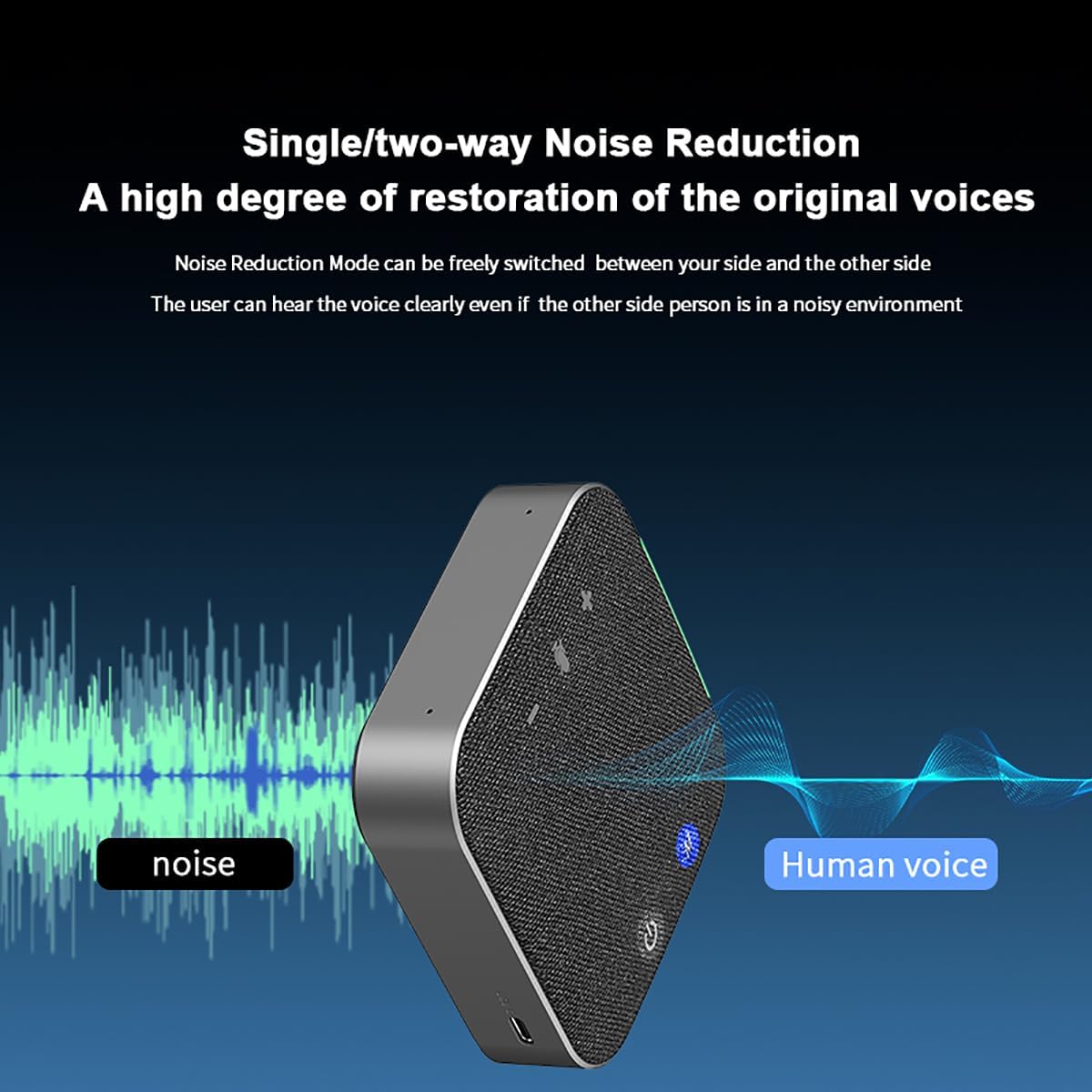 Eppfun Altoparlante per Conferenze Bluetooth - immagine 3