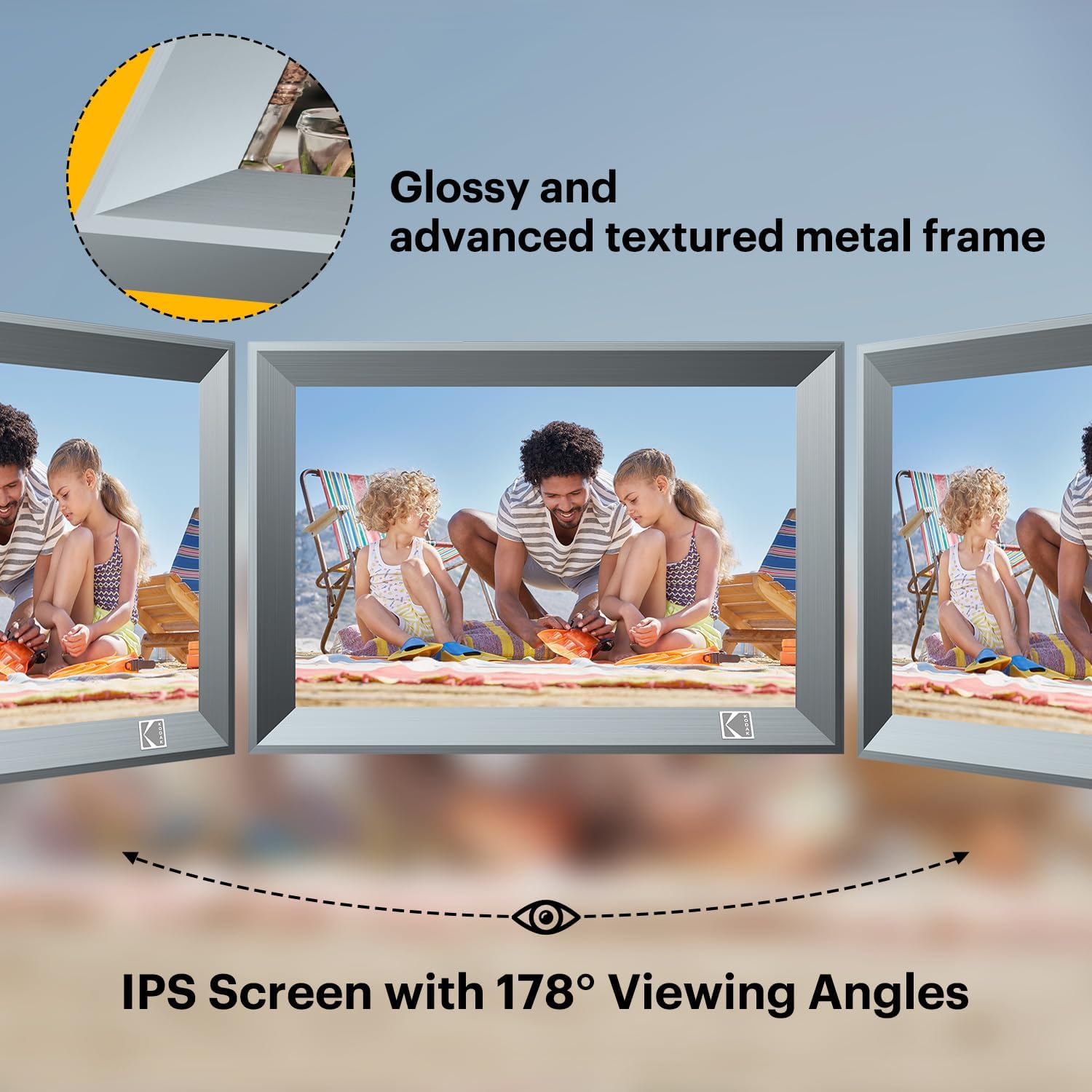 Kodak Cornice Digitale Wi-Fi 10,1 pollici - immagine 3