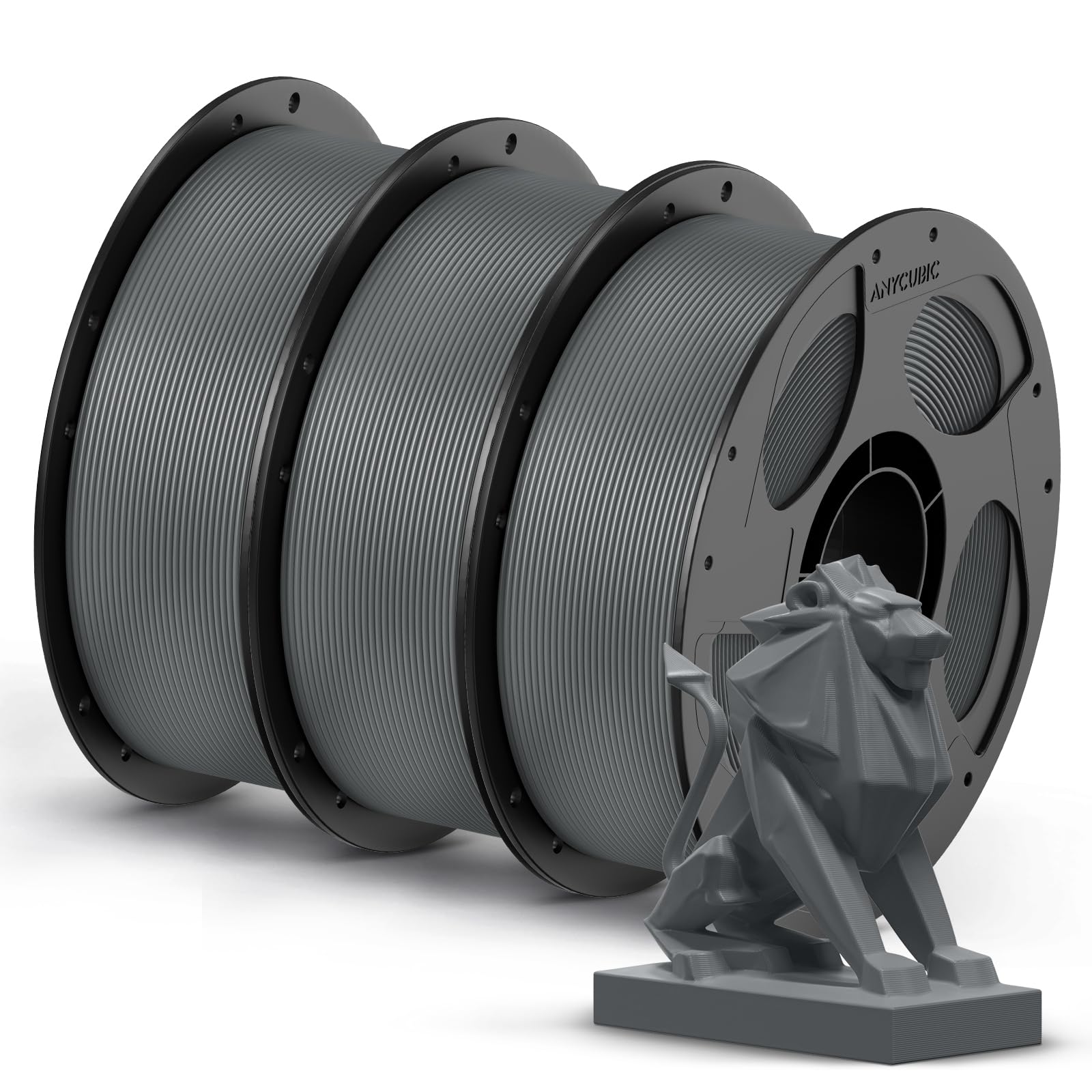 Anycubic Filamento PETG 1.75mm 3KG Grigio Texture