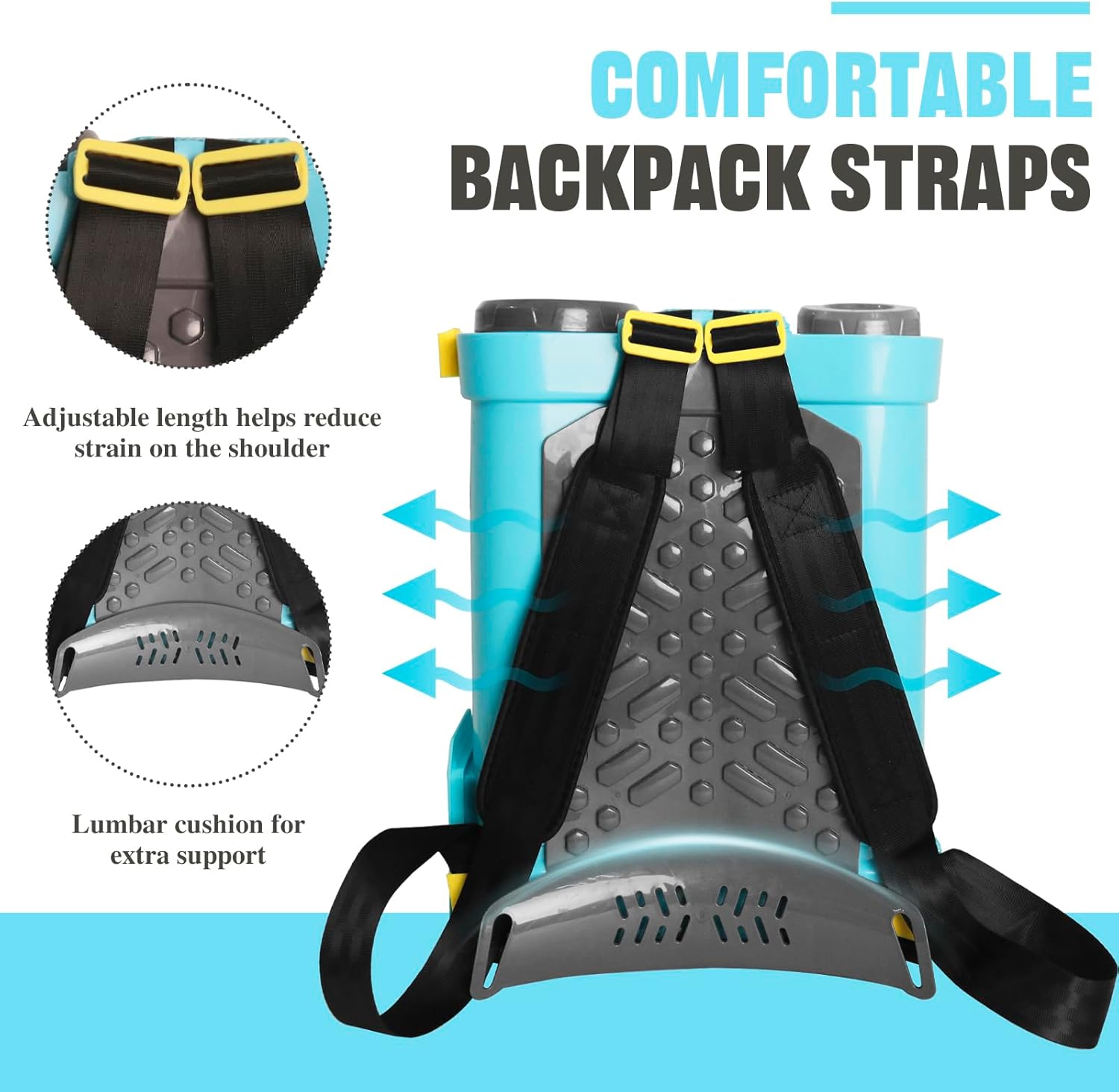 Pompa Irroratrice a Batteria 16L 12V 2600 mAh - immagine 4