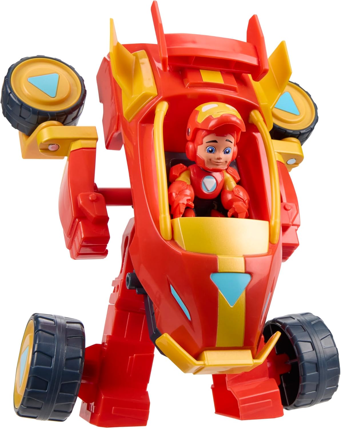 Hasbro Marvel Iron Man Armatura Mech e Veicolo 2 in 1 - immagine 1