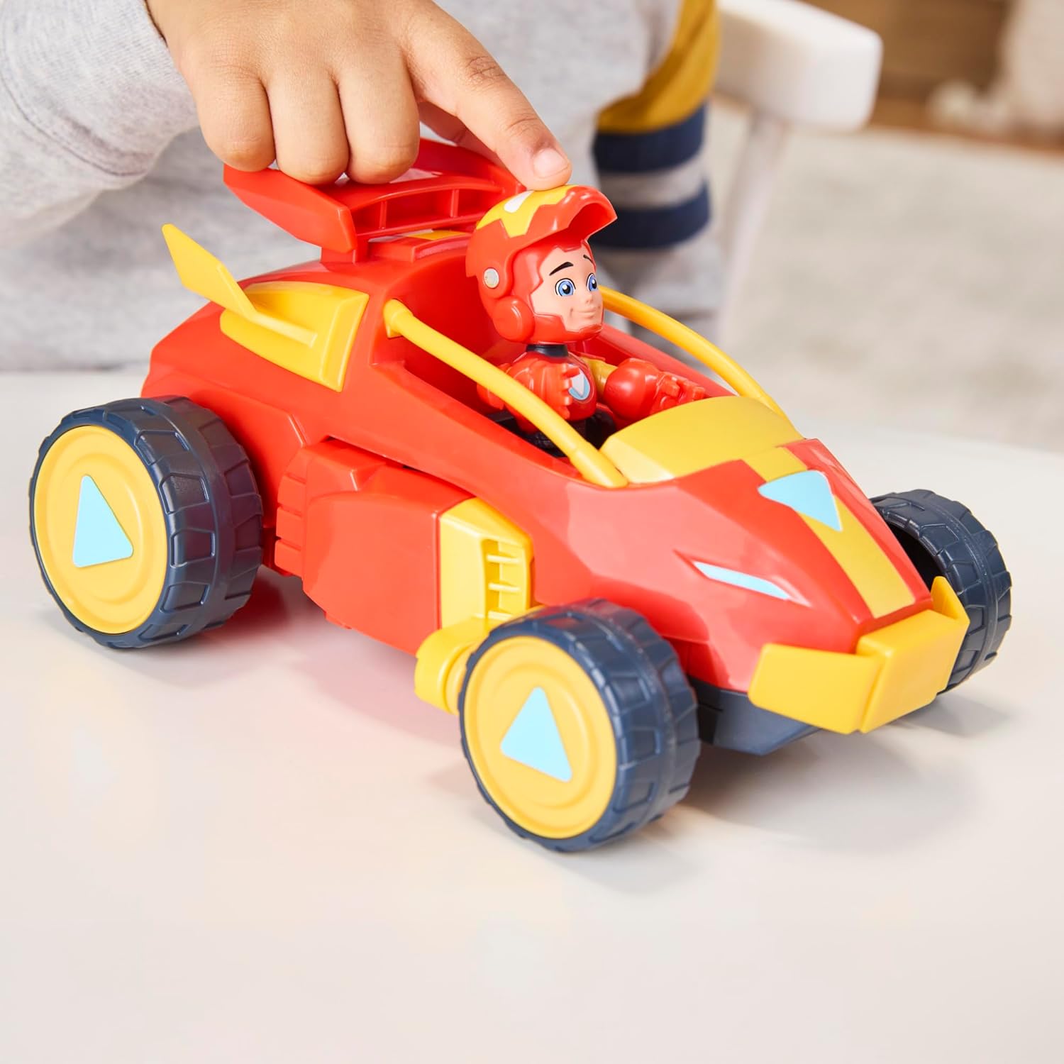 Hasbro Marvel Iron Man Armatura Mech e Veicolo 2 in 1 - immagine 5