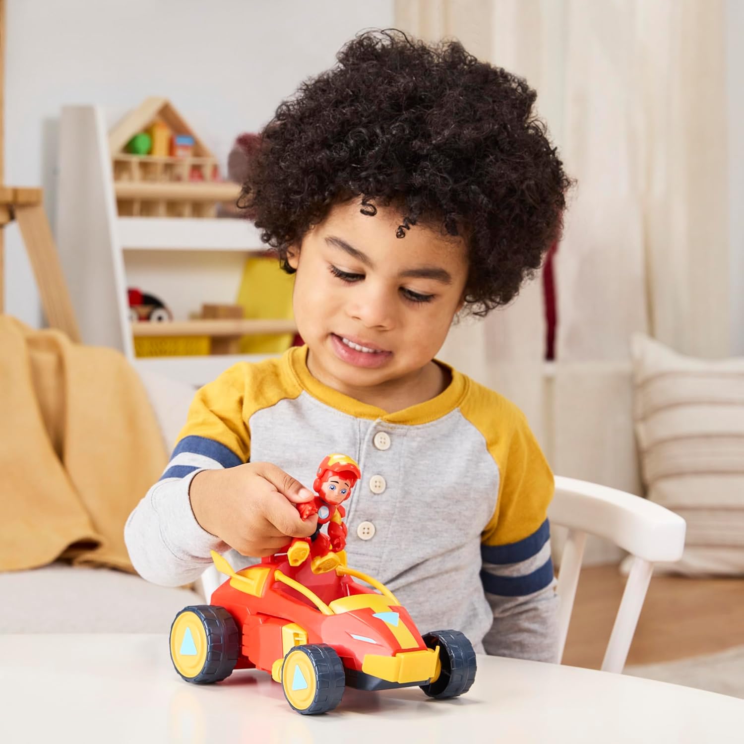 Hasbro Marvel Iron Man Armatura Mech e Veicolo 2 in 1 - immagine 7