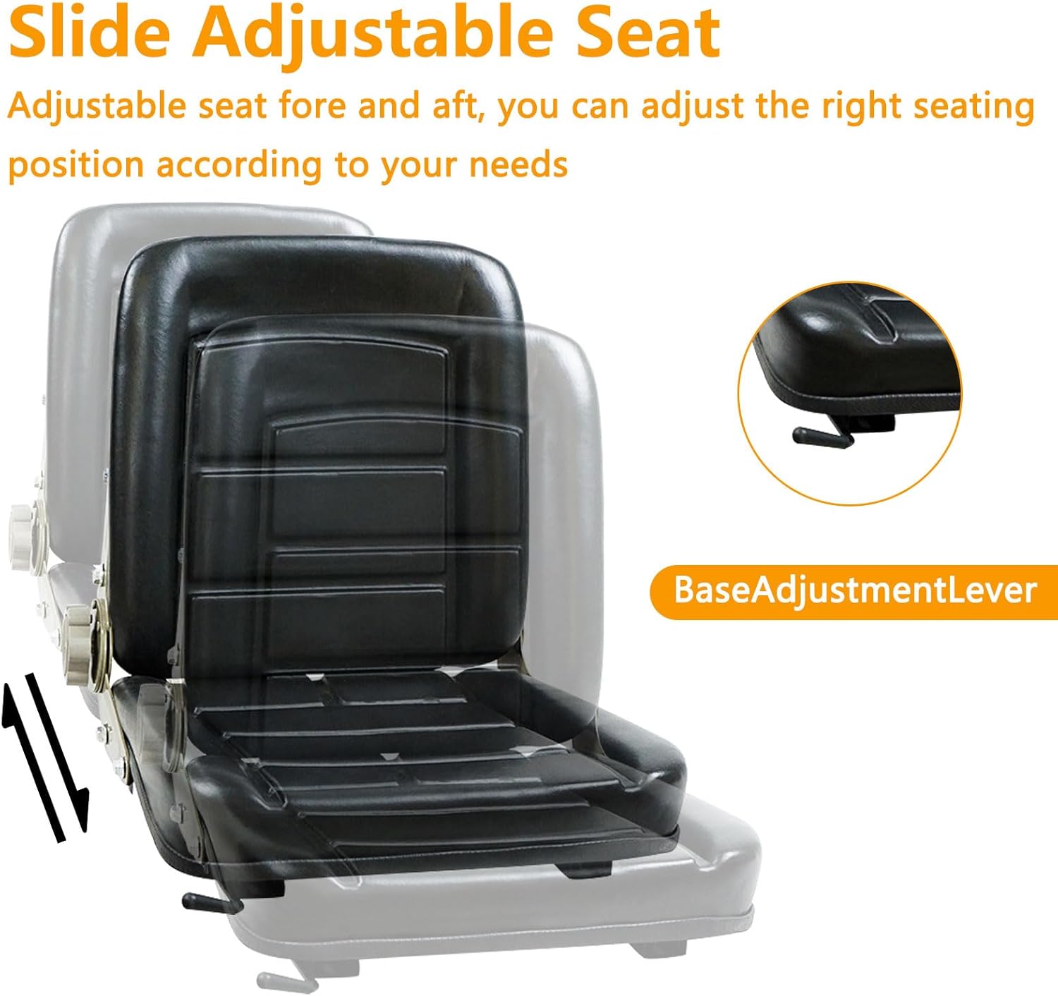 Sedile per trattore universale - immagine 4