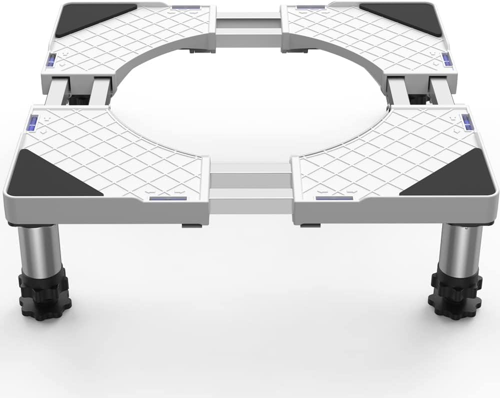 DEWEL Base Lavatrice 4 Piedi 500 Kg Regolabile