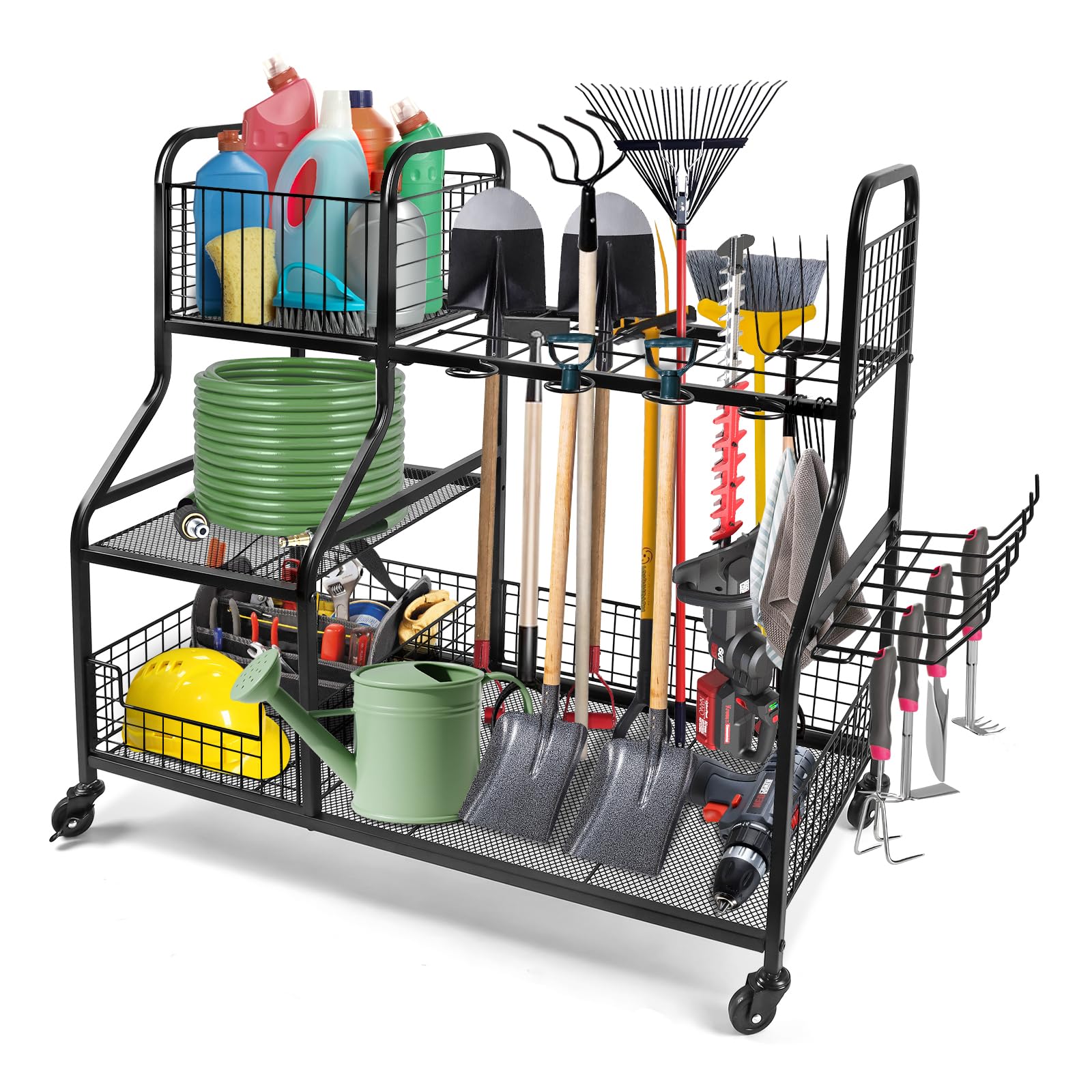 kalolary Organizer Attrezzi da Giardino in Metallo