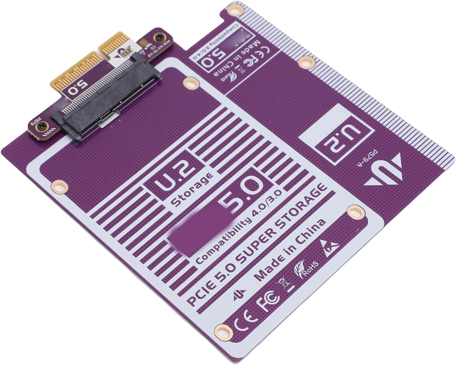 Tosuny Adattatore PCIE 5.0 X4 a U.2 - immagine 1