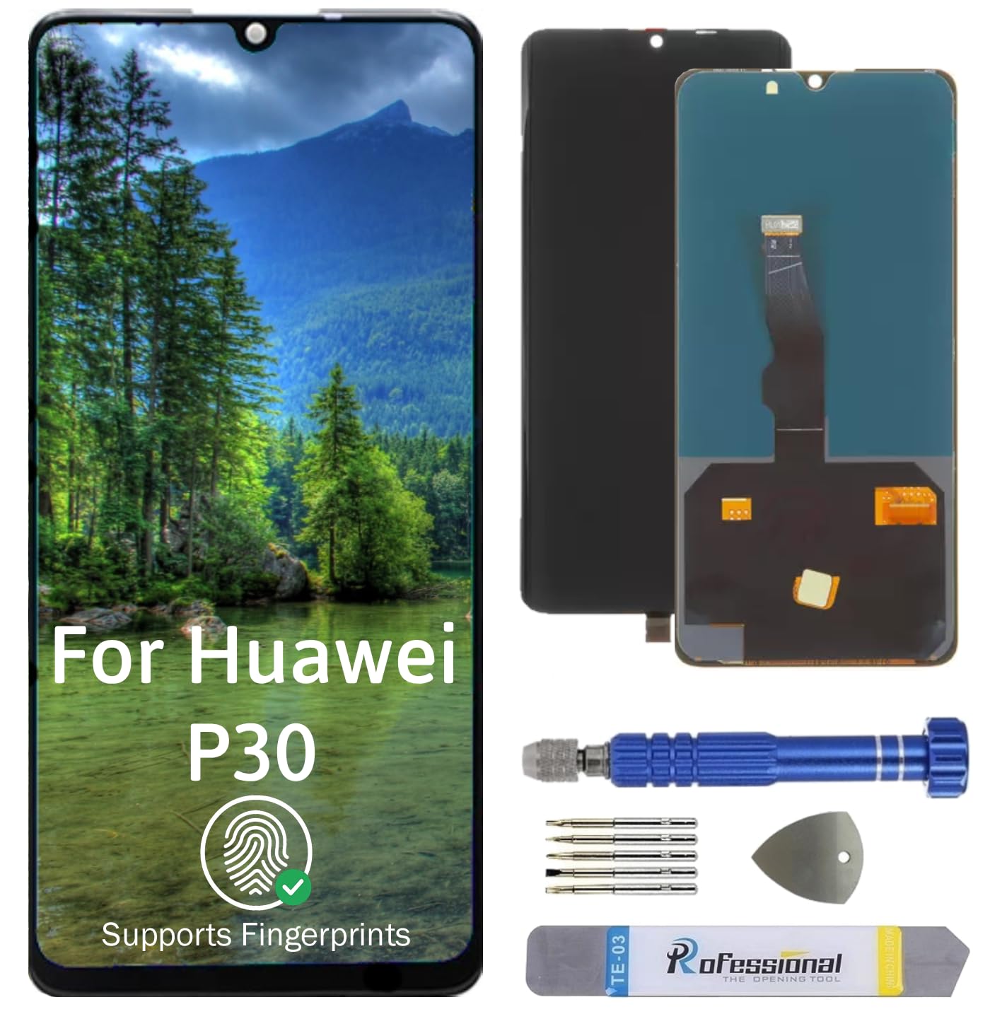 It'Go Display OLED per Huawei P30 ELE-L09 ELE-L29