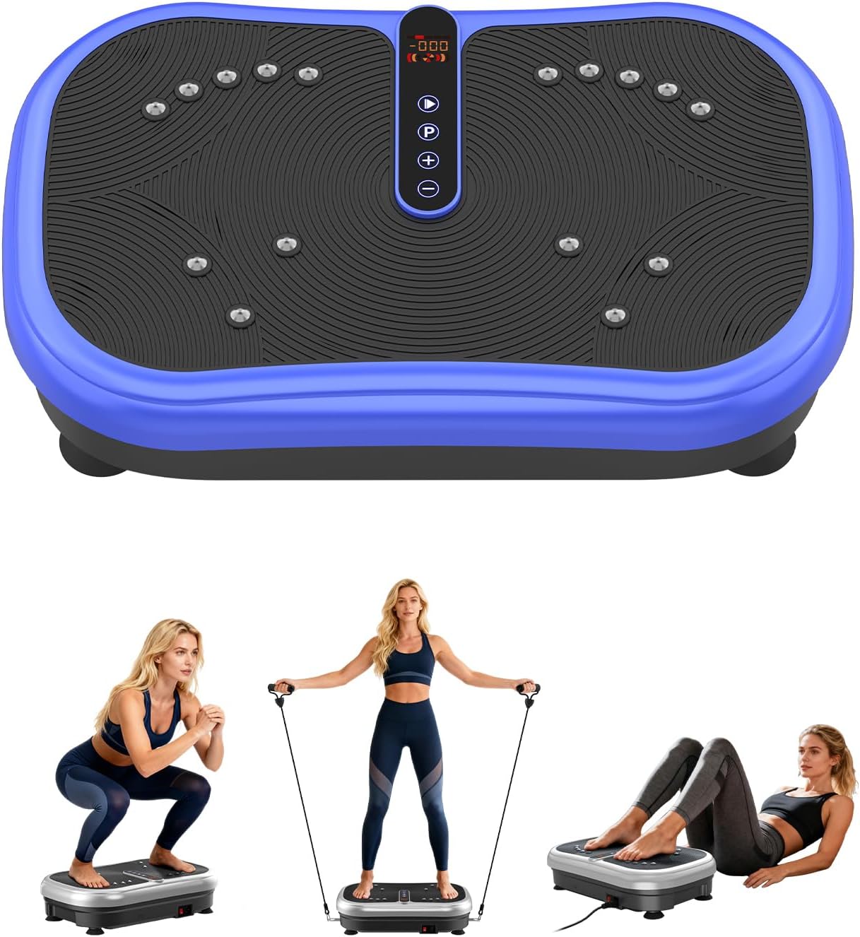 Pedana Vibrante Dimagrante 200W, 120 Livelli - immagine 2