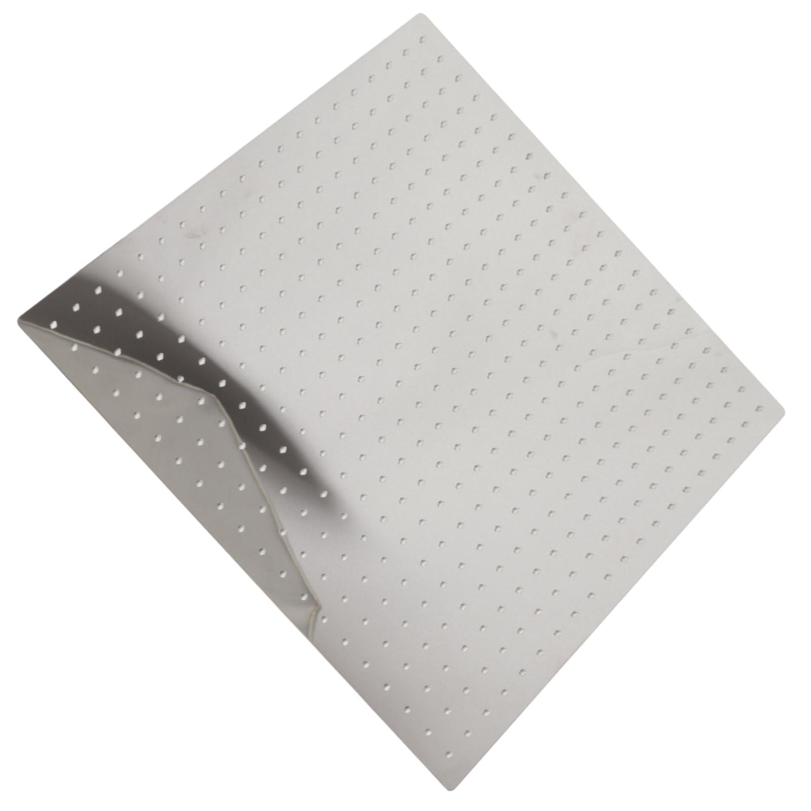 Soffione Doccia in Acciaio Inox 50x50 cm, Argento