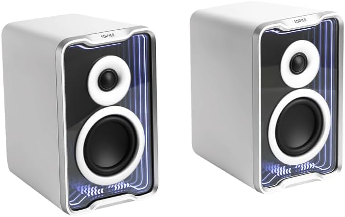 Edifier QR30 Altoparlanti Desktop Attivi, Bianco