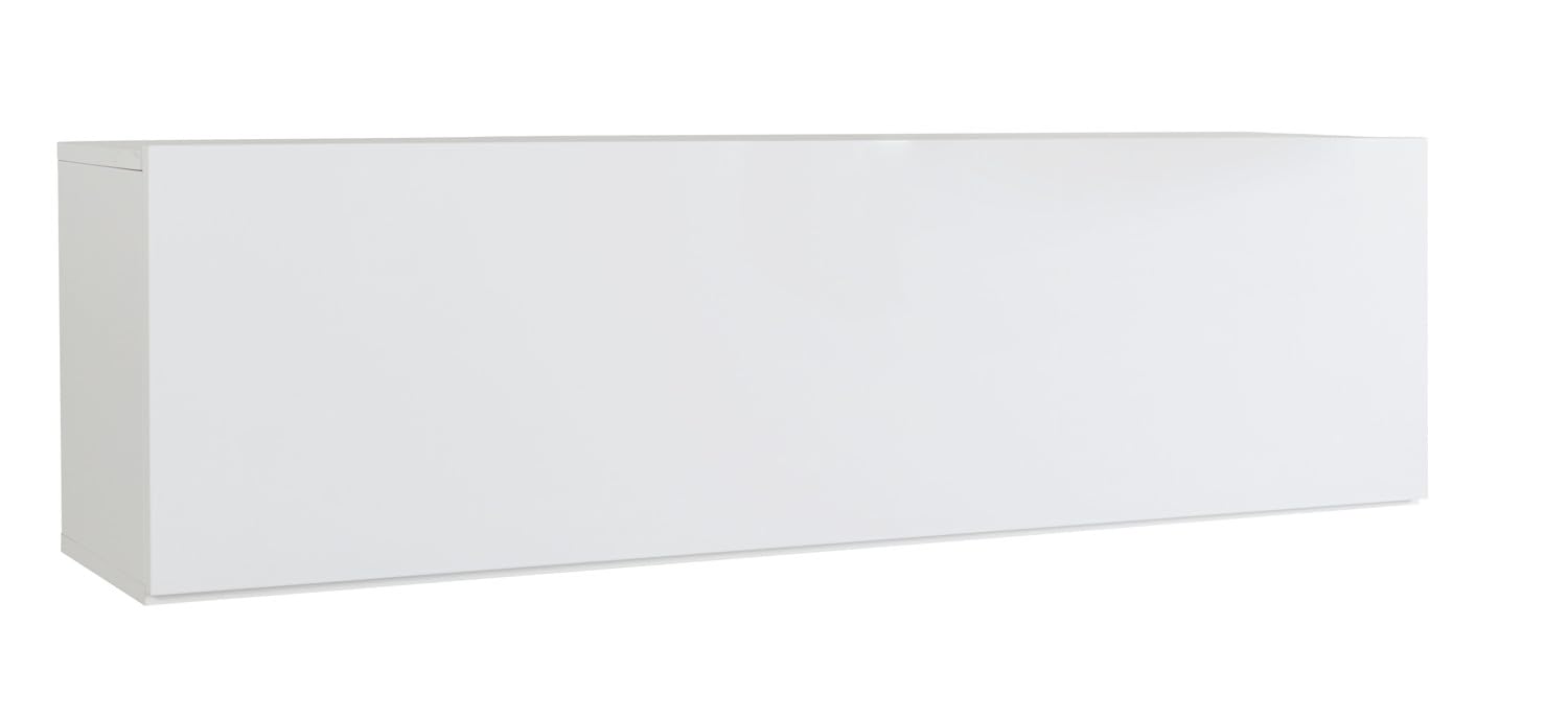 Composad MUNDI Pensile con 1 Ribalta, Bianco Laccato