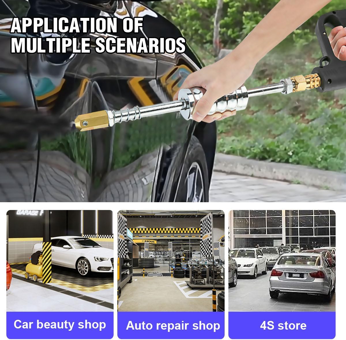 Lfhelper 86 Pezzi Accessori Dent Puller Kit Riparazione Auto - immagine 2