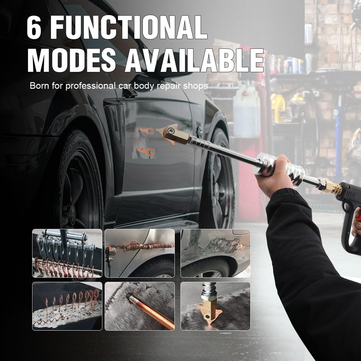 Lfhelper 86 Pezzi Accessori Dent Puller Kit Riparazione Auto - immagine 4