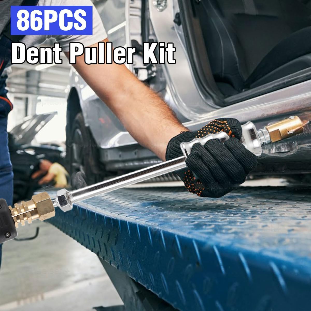 Lfhelper 86 Pezzi Accessori Dent Puller Kit Riparazione Auto - immagine 6