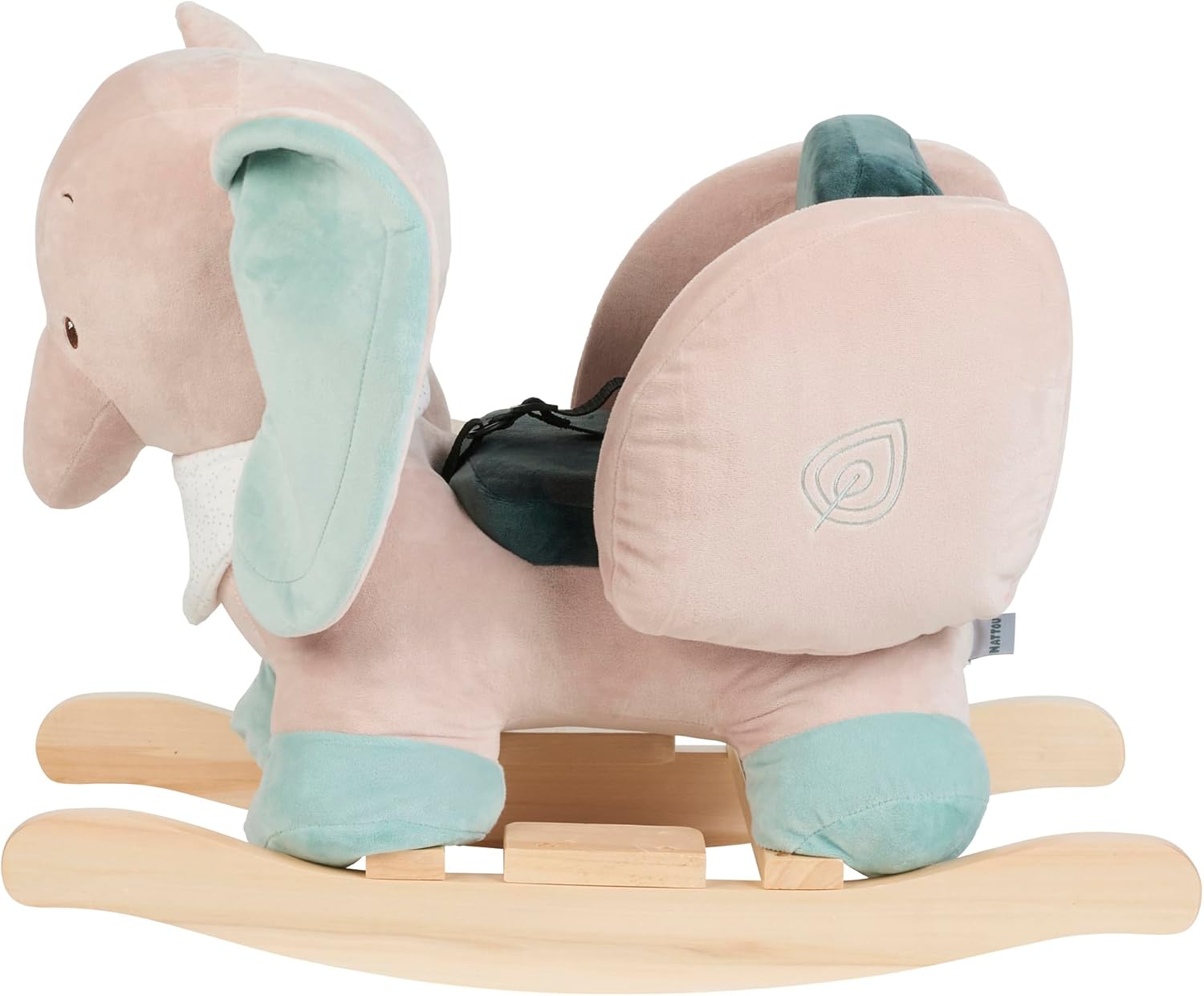 Nattou Dondolo Axel l'Elefantino, Verde/Beige - immagine 2