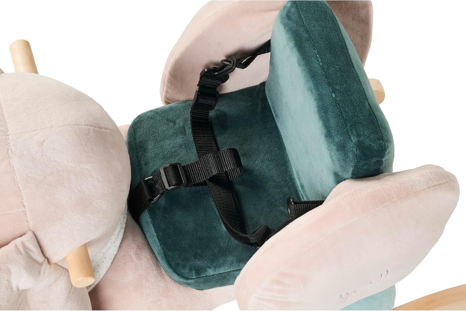 Nattou Dondolo Axel l'Elefantino, Verde/Beige - immagine 4