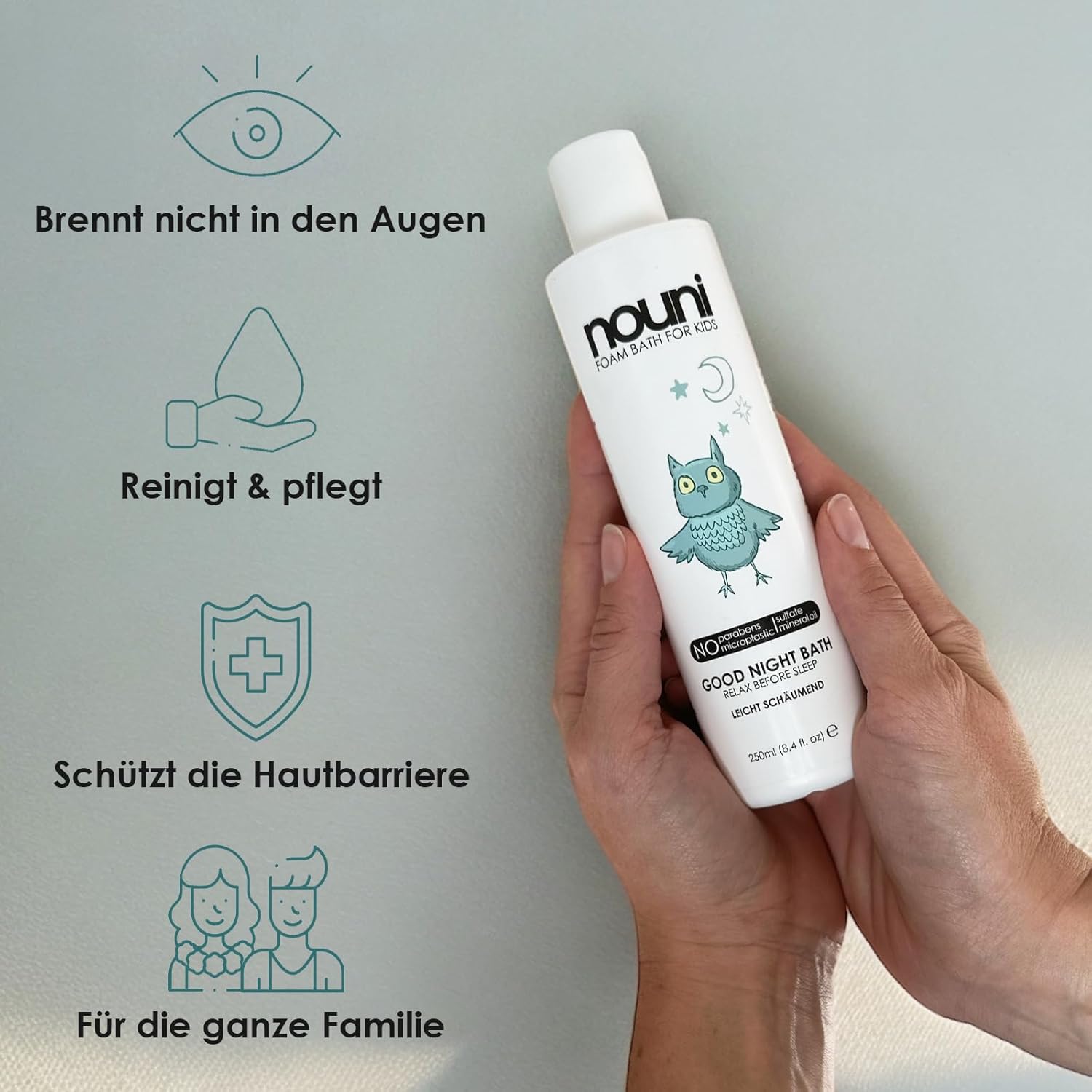 Set 3 Shampoo, Gel e Schiuma Bagno Bambini, Nero - immagine 3