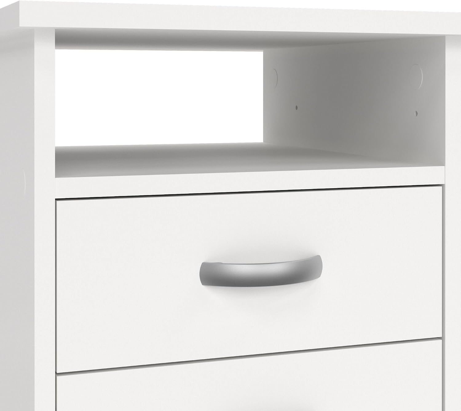 Dmora Scrivania Raymonde 109x48 h75 cm, Bianco - immagine 7