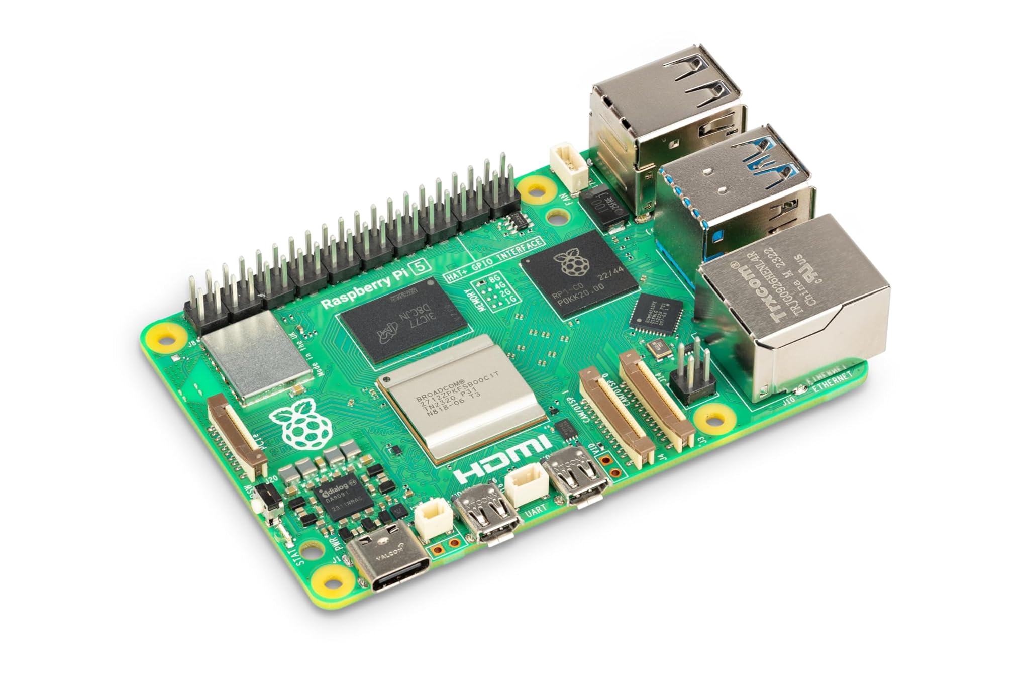 Raspberry Pi 5 8GB - Quad-Core 2,4 GHz