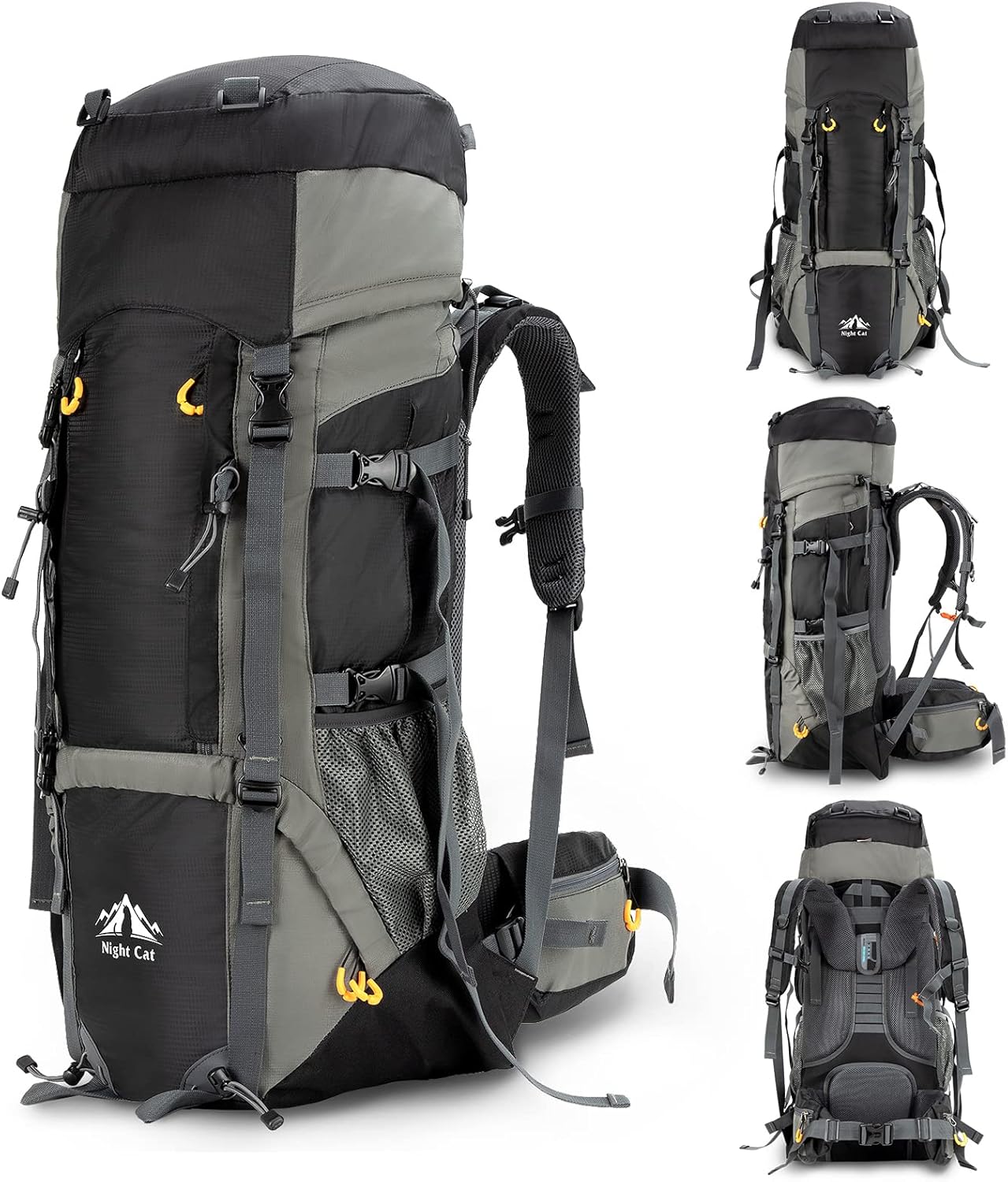 Night Cat Zaini da Hiking Trekking 70L 90L - immagine 1