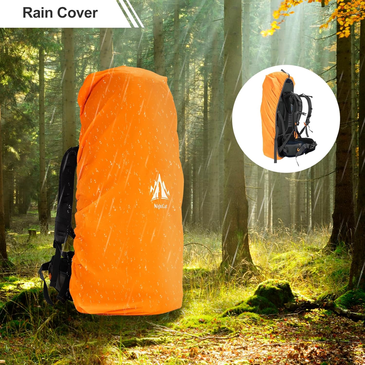 Night Cat Zaini da Hiking Trekking 70L 90L - immagine 6
