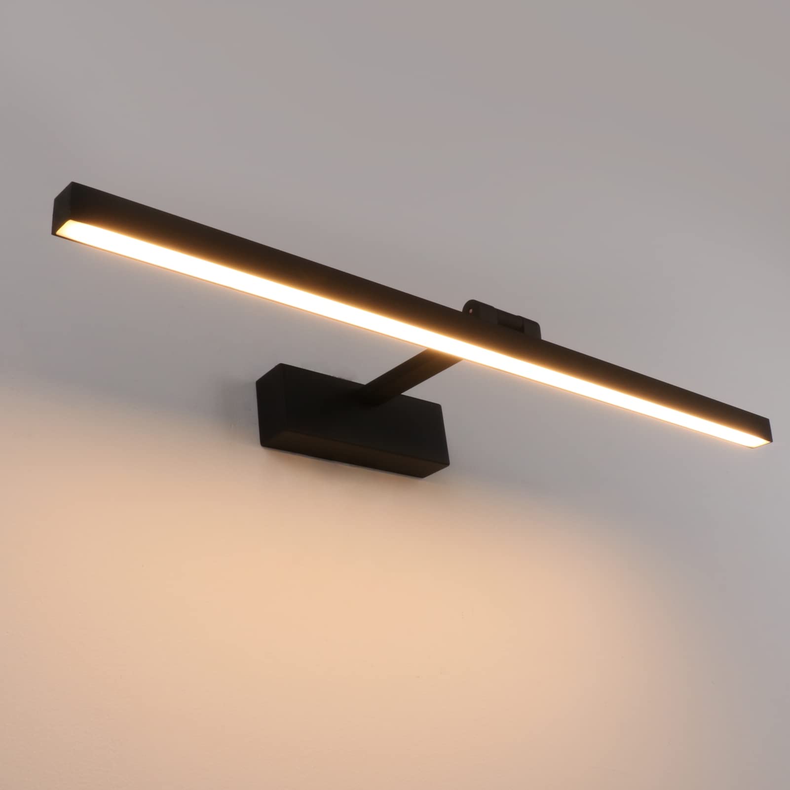 Klighten Luce Specchio Bagno LED 60cm Girevole 180°